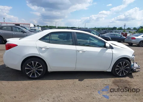 2018 Toyota Corolla Se z USA, uszkodzony, nr VIN 2T1BURHEXJC028767